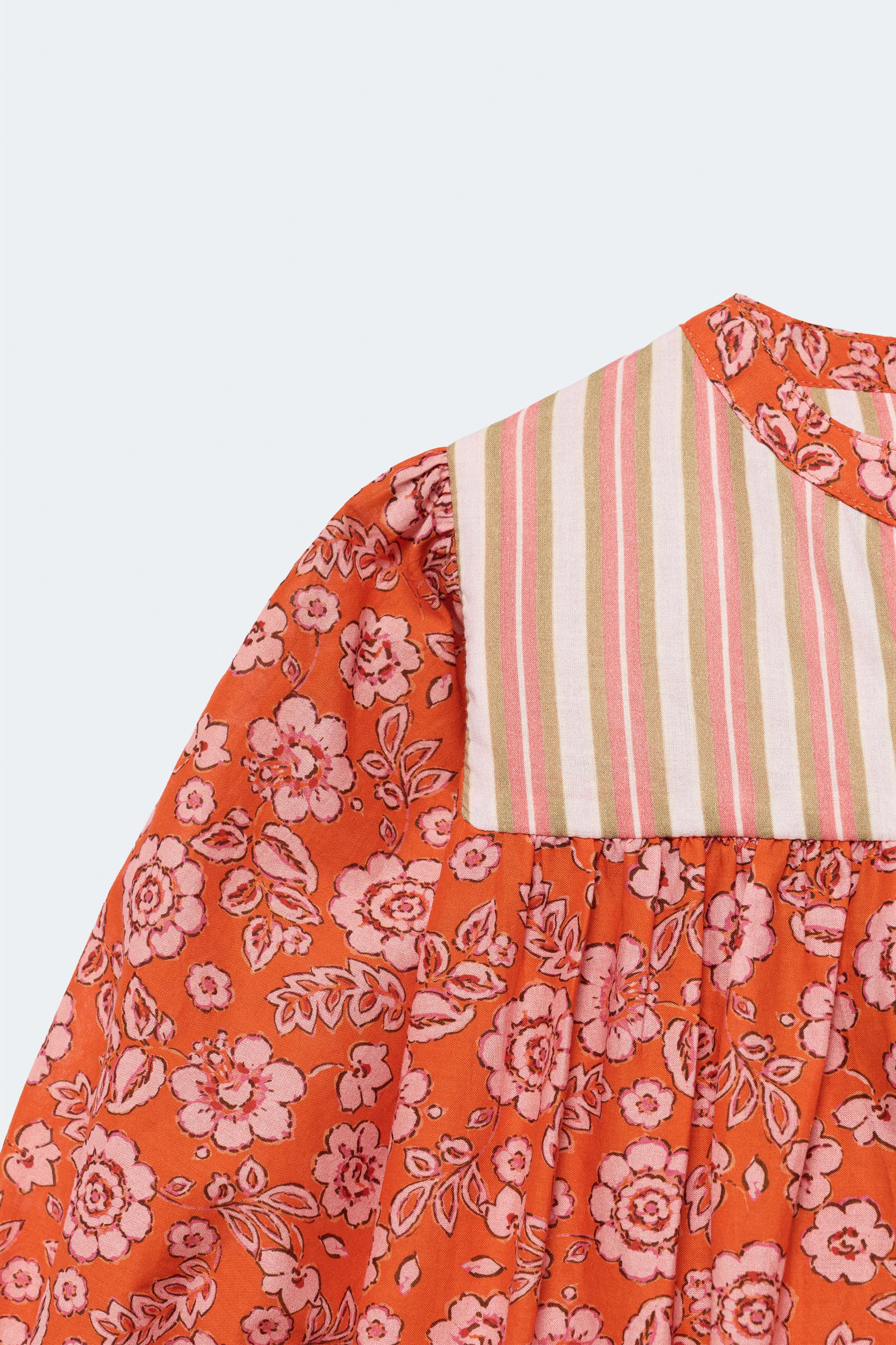 2-14 YEARS / LIMITED EDITION FLORAL KAFTAN DRESS